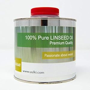 Uulki Lijnolie Houtbescherming voor Binnen en Buiten | Universeel Inzetbare Lijnzaadolie voor Meubels en Hout in Huis en…