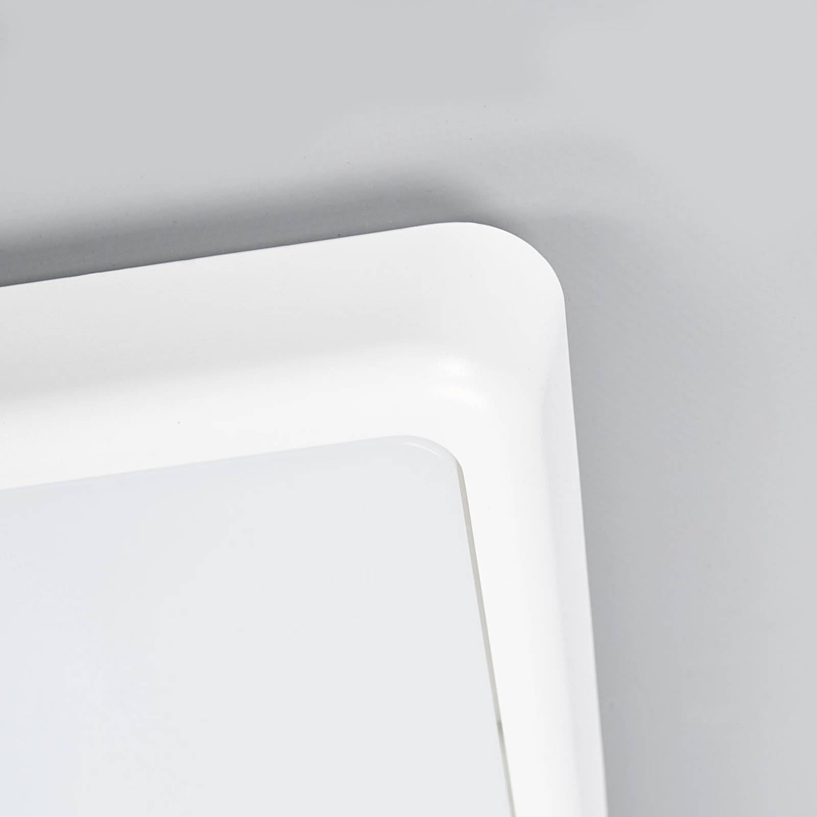 Arcchio LED Deckenleuchte Augustin (Modern) in Weiß (1 flammig,) - Lampe Deckenlampe Badezimmerleuchte