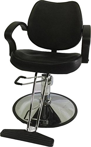 Classic Hydraulic Styling Barber Chair Salon Equipment Hair Beauty Supply DS/SC3001-BLACK - Thumbnail 6