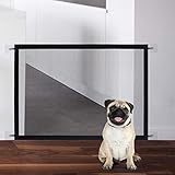 Fácil de usar e instalar: ideal para colocar en cualquier lugar de la casa, desde puertas, entre paredes, escaleras, dormitorio, cocina, comedor o incluso hacia afuera. También es fácil de retraer cuando alguien necesita pasar. Ligero y portátil.