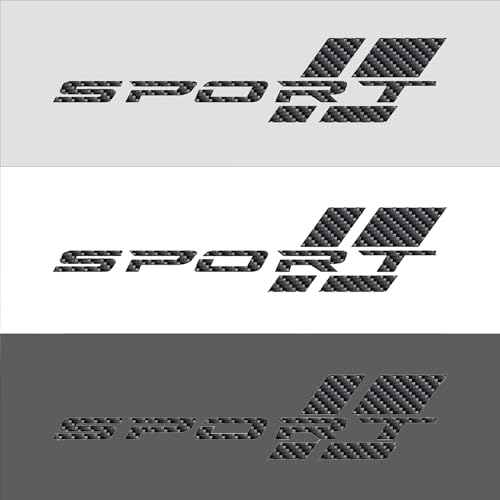 Image of Zhizhong Car Sport Decal,16 Inch Vinyl Sticker Fit for All Cars Side