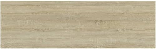 Miniatura 30 de Juego de 4 tableros de estantería, paneles de repuesto, unidades de almacenamiento, estantes de exhibición organizadores, gris hormigón, 31.5 x 11.8