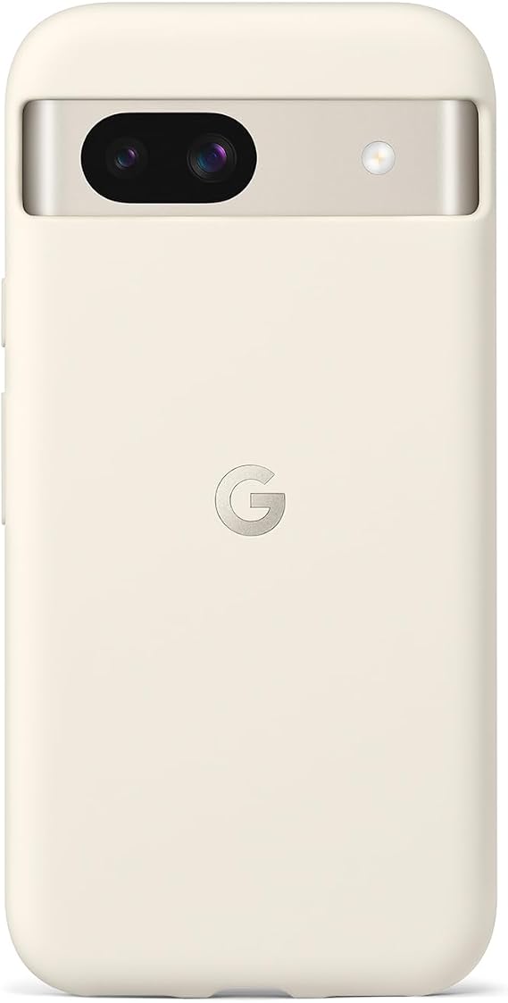 Google Pixel 8a Case - Durable Protection - Stain-Resistant Silicone - Android Phone Case - Porcelain