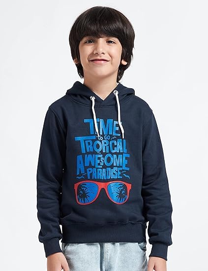 Image of T2F Boys Cotton Hooded Sweatshirt (Pack of 3)