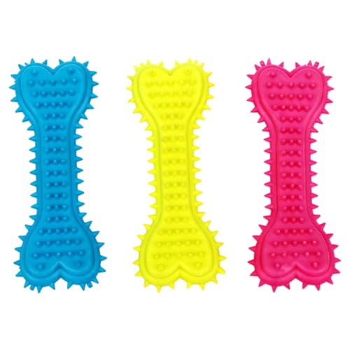 DOKRIN Giochi da masticare per cani Confezione da 3 giocattoli per cuccioli, giocattoli resistenti alla masticazione, giocattoli da masticare per cani e cuccioli di taglia media e grande.