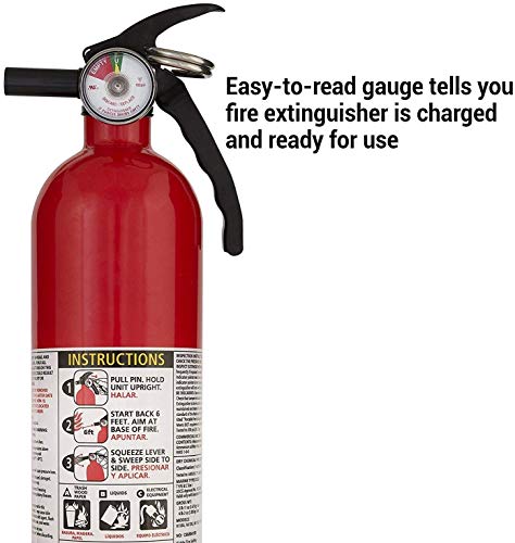Kidde FA110 Multi Purpose Fire Extinguisher 1A10BC, 1 Pack /