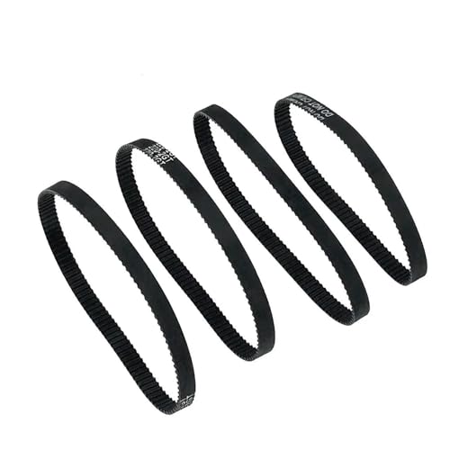 Correa de transmisión 2GT 6mm goma bucle cerrado síncrona de 354mm 3