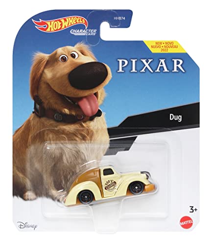 Hot Wheels Character CAR Pixar DUG miniatura 2