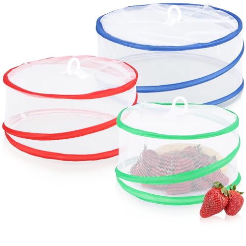 Fliegenschutzhaube Für Essen – Faltbare Abdeckhaube Für Grill, Picknick & Camping | 12 Zoll / 18 Zoll