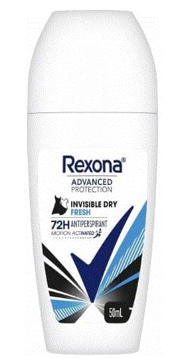 Rexona Roll On de protection invisible pour rester frais 72H au bureau comme au sport
