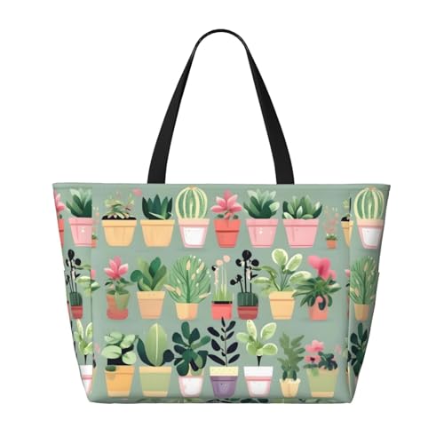 Bonsai Plant Large Capacity Waterproof Sandproof Multifunctional Beach Travel Camping Picnic Storage Bag2