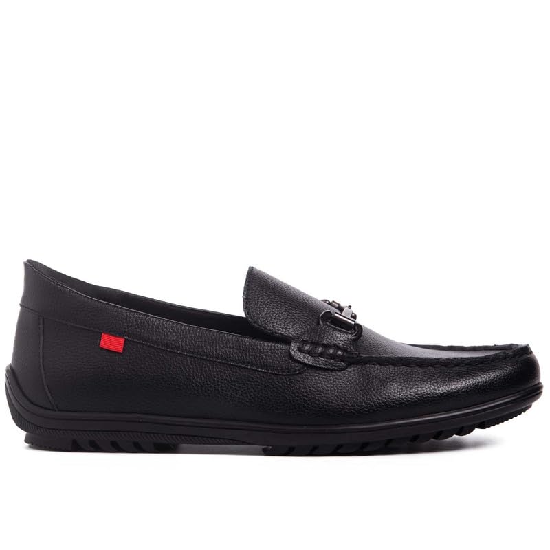 Marc Joseph New York Men's Casual Hands Free Slip on Buckle Loafers3