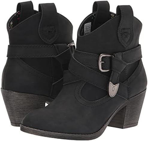 Rocket Dog Women's Satire Western Boot, Black, 9 | Image 6