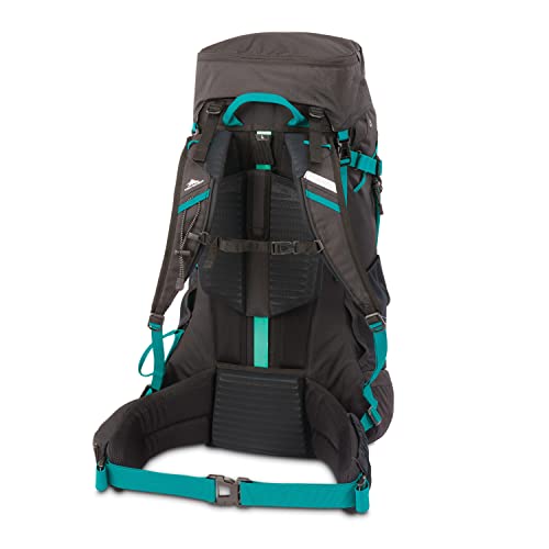 Image of High Sierra Pathway 2.0 Backpack with Hydration Storage Sleeve, for Hiking, Biking, Camping, Traveling, Black, 75L