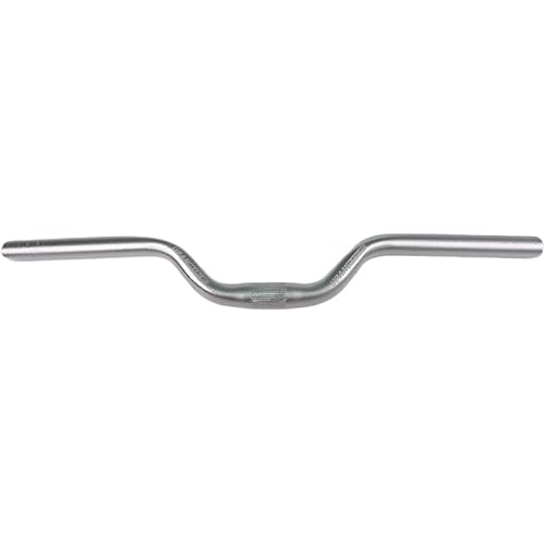 UPANBIKE Bike Riser Handlebar Aluminum Alloy 25.4mm 52cm for Fixed Gear Bike Road Bicycle(Silver)