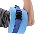 ONDF 2-Pack EVA Foam Swim Aquatic Cuffs with Quick-Release Buckles - Water Aerobics Float Rings for Swim Fitness Training, Pool Exercise Weights Equipment for Adults & Kids (Blue)