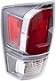 Brock Aftermarket Replacement Driver Left Combination Tail Light Assembly Without Black Bezel Compatible With 2020-2021 Toyota Tacoma TRD