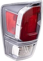 Brock Aftermarket Replacement Driver Left Combination Tail Light Assembly Without Black Bezel Compatible With 2020-2021 Toyota Tacoma TRD
