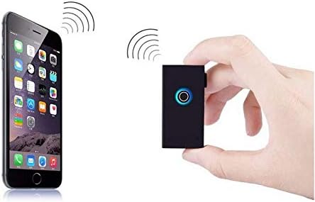 BTI-010 Bluetooth adapter wirelessly connected to a smartphone