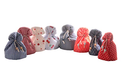 Eierwärmer Kollektion 1 aus Baumwolle und mit Volumenflies gefüttert, eine Zierde für jeden schön gedeckten Tisch (Blau-weiß-kariert)