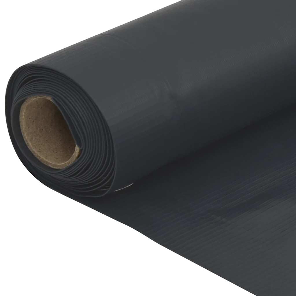 Paravent de Balcon en PVC Anthracite, Brise-Vue Occultant, Résistant aux Intempéries, Idéal pour Jardin et Terrasse, 300 x 120 cm