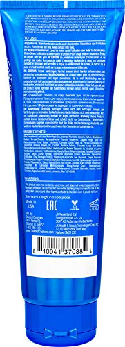 Devoted Creations H.i.m Atlantic Tanning Lotion - Blue Hued Anti-Orange Color Correcting Bronzer - Oil Absorbing + Tattoo Protecting + Ultra-Dark Tanning Formula 8.5 Oz. #TOP1