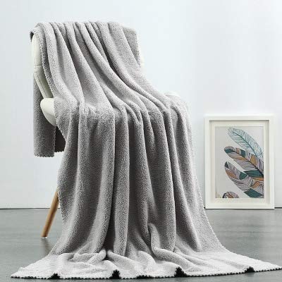 Serviette de bain épaisse 180 x 90 cm en coton premium doux et confortable 6 couleurs au choix