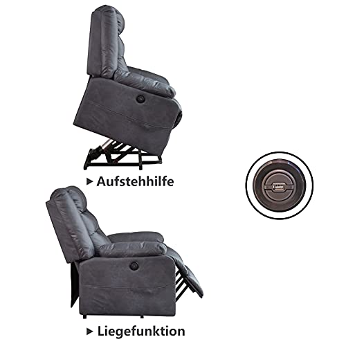 Asukale Poltrona massaggiante con riscaldamento