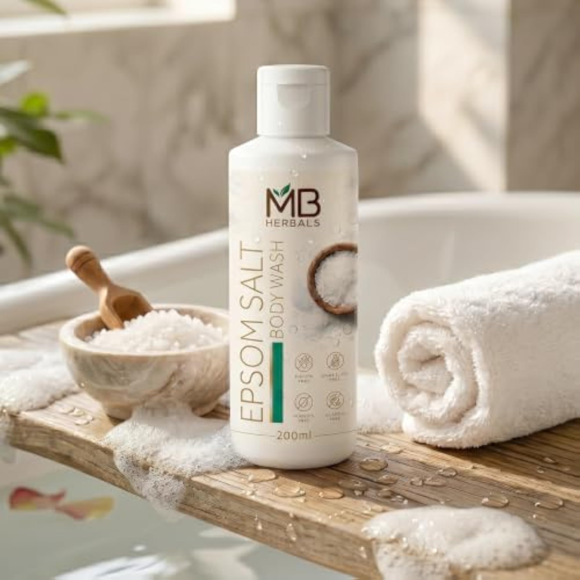 Epsom Salt Body Wash, 200ml