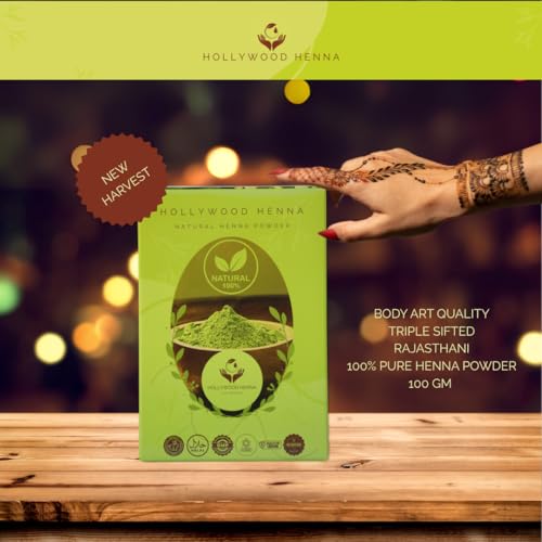 Polvo de Henna Natural para Tratamiento Capilar 100g miniatura 3
