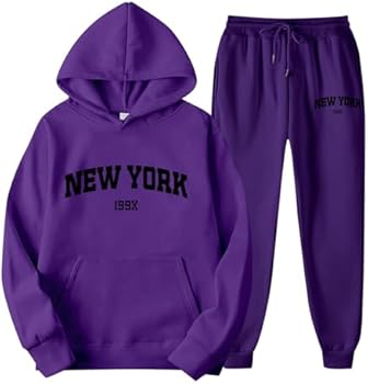 SHEIN EZwear Ensemble Sweat-shirt Et Pantalon De Survêtement Gris Pour