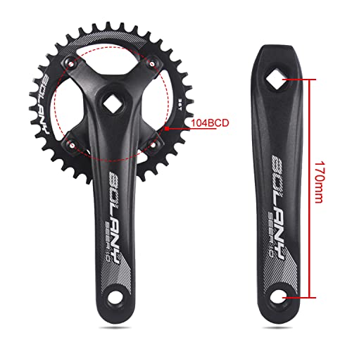 La Mejor Selección de Bielas mtb comprados en linea. 3 Imagen adicional