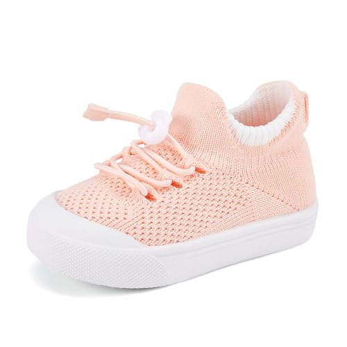 Image of BMCiTYBM Baby Sneakers Girls Boys Lightweight Breathable Mesh First Walkers Shoes 6-24 Months