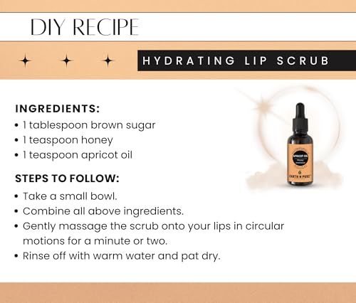 Image of Earth N Pure Apricot Oil (Khumani Oil) Cold Pressed, Natural and Therapeutic Grade 15 ml