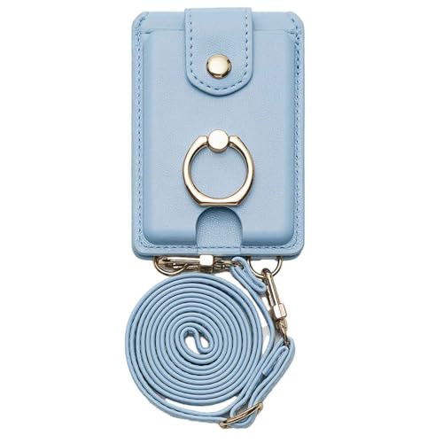 Soporte para Tarjetas de Bolsillo para teléfono, Billetera para teléfono - Titular de la Tarjeta de crédito para,Tarjetero Multiusos Impermeable con 2 Ranuras para Tarjetas, Bolsillo para Tel
