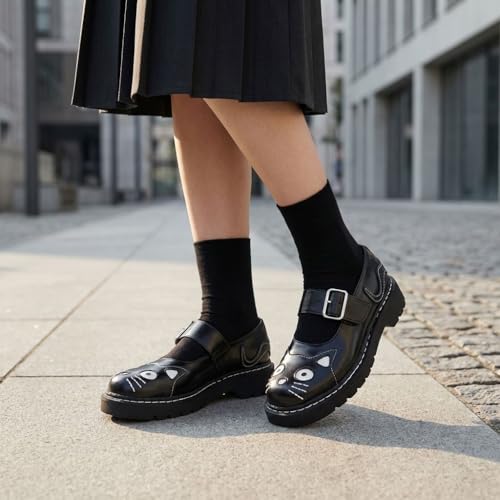 Zapatos góticos con plataforma para elevar tu estilo gótico con comodidad 2
