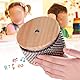 CENPEK Hochwertiges Cabasa-Percussion-Musikinstrument aus Holz mit Metallperlenkette