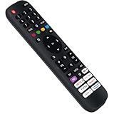 VINABTY Telecomando di Ricambio applicabile per Hisense Akai Smart Vidaa TV H32A4BG,32A4HA,40A4HA,40A4BG,32A4BG,40A4EG 32A4EG,AKTV3234S,AKTV553J
