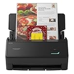 Ricoh ScanSnap iX2400 Dokumentenscanner A4 Duplex Touch-Screen USB3.2 Desktop-Scanner (45 S/min / 90 B/min) mit ADF Schwarz