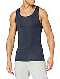 Atmungsaktiv Schiesser Herren Personal Fit Unterhemden, Blau (Nachtblau 804), 7