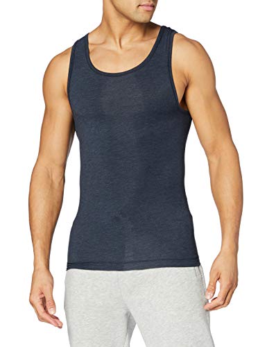 Preisvergleich Produktbild Schiesser Herren Personal Fit Unterhemden, Blau (Nachtblau 804), 5