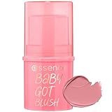 ESSENCE BABY GOT BLUSH 10 TICKLE ME PINK – CREMIGER ROUGE-STICK – EINFACH AUFZUTRAGEN &AMP; ZU VERBLENDEN – VEGANE KOSMETIK – 5,5 G