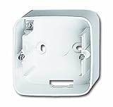 Verpackungsgewicht: 100 g Busch-Jaeger BUSC AP-Gehäuse 1701-24G 1fach alpha nea