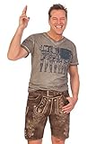 marjo lederhose anton Ledershorts MarJo Trachten Lederhose kurz - KORBI - Rauch, Größe 46