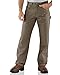 Carhartt Men's Loose Fit Five Pocket Canvas Carpenter Pant B159, Mushroom, 34W X 32L
