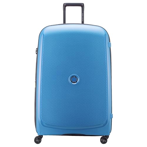 DELSEY Paris - Belmont Plus MR (Recyceltes Material) - Hartschalen-Kabinenkoffer 55 cm x 35 cm x 25 cm - 34 L - S - Zinkblau – Ansicht 1