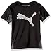 PUMA Big Boys' No.1 Logo Tee, PUMA Black, 8 (Small)