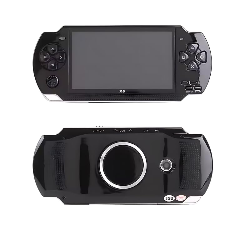 Drumstone (October ๐ญ๐ฒ ๐ฌ๐ฒ๐ฎ๐ฟ๐ ๐ช๐ฎ๐ฟ๐ฟ๐ฎ๐ป๐๐ Offer) New X6 Handheld Game Console with 1000 Classic Games โ Multifunctional Video Player, Music Player, eBook