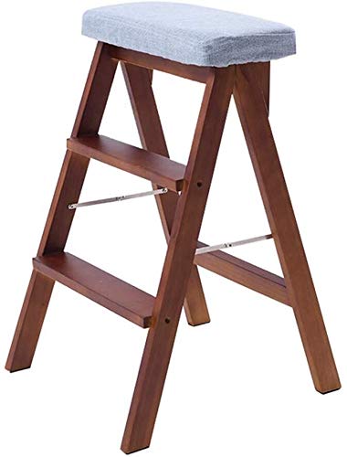 Silla de escalera con asiento de esponja para comedor y hogar