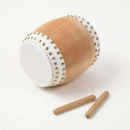 Amazon.co.jp: ミニチュア楽器 長胴太鼓 （直径：4～6cm）フィギュア